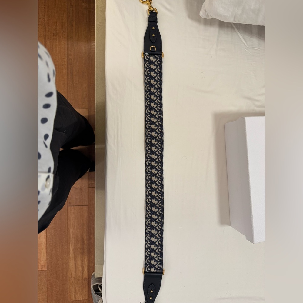 Dior Navy Shoulder Strap